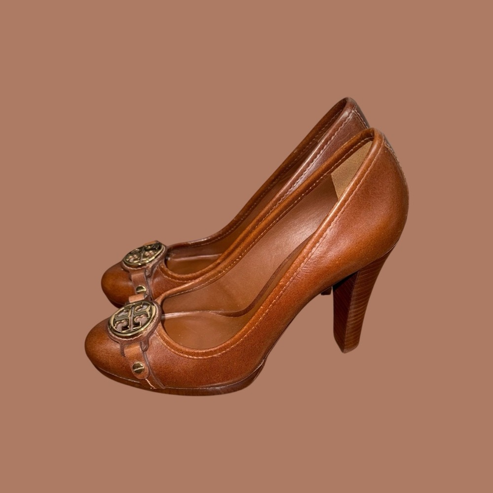 Tory Burch brown Leather Heels - Picture 16 of 16